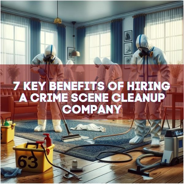 7 Key Benefits of Hiring a Crime Scene Cleanup Company - Bio-On