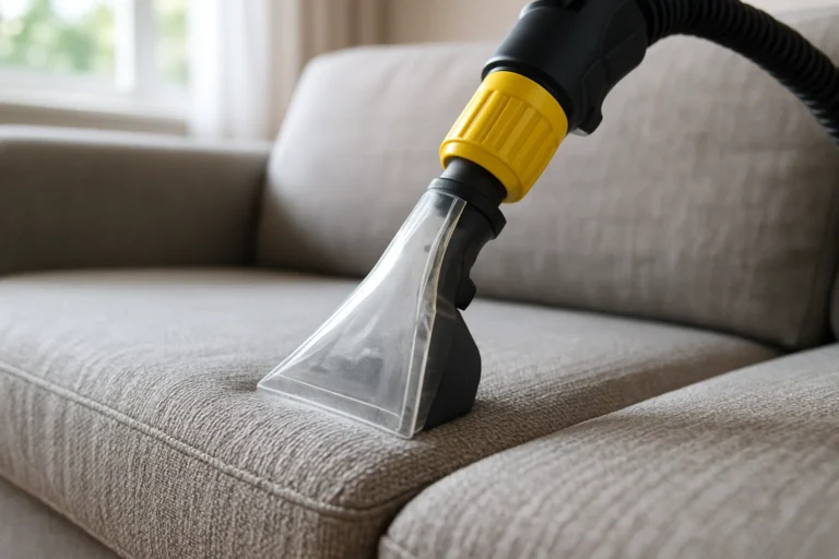 Professional upholstery cleaning restores your furniture’s look and feel with deep, safe cleaning