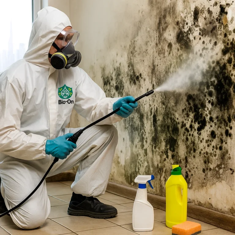 Chemical treatment is essential to stop mold from spreading in UAE homes