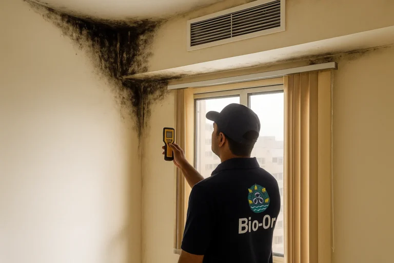 Mold control starts with finding the root cause—Bio-On experts assess humidity and source issues across UAE homes