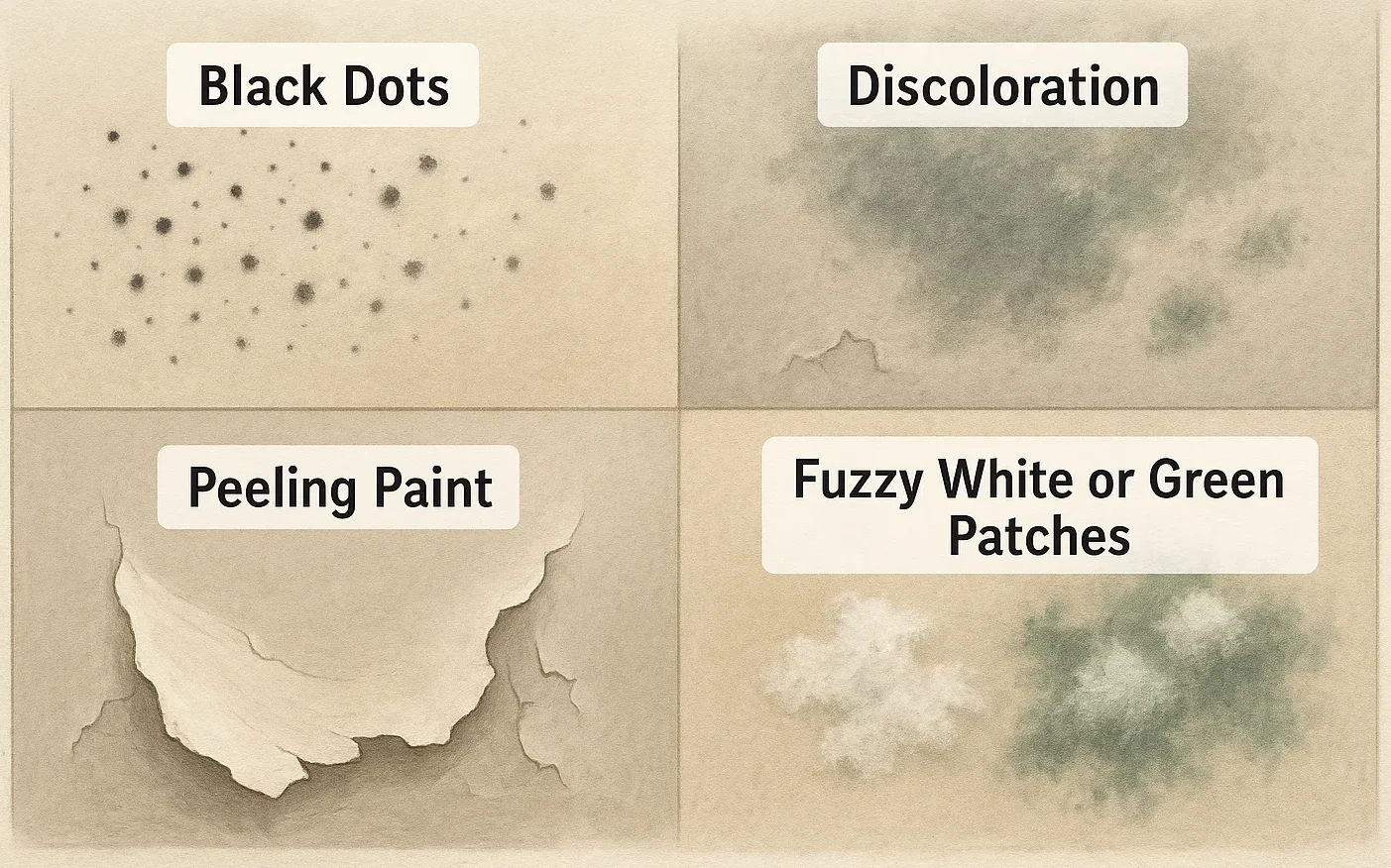 Spotting wall mold early helps prevent serious health and structural damage—know the signs
