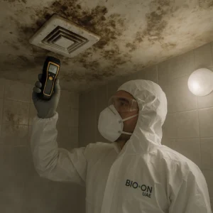 Ceiling mildew often hides moisture problems—get expert help before it turns into serious mold damage