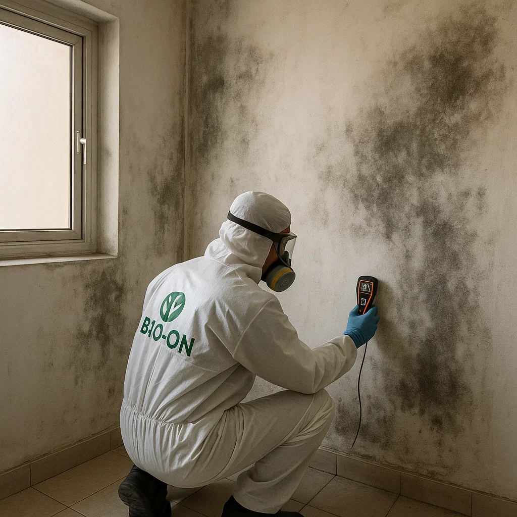 Mildew on walls often starts in hidden corners—humidity and poor airflow make UAE homes vulnerable year-round