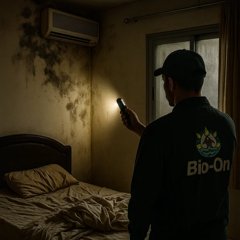 Mildew smell often hides behind AC vents or damp walls—especially in humid UAE homes.