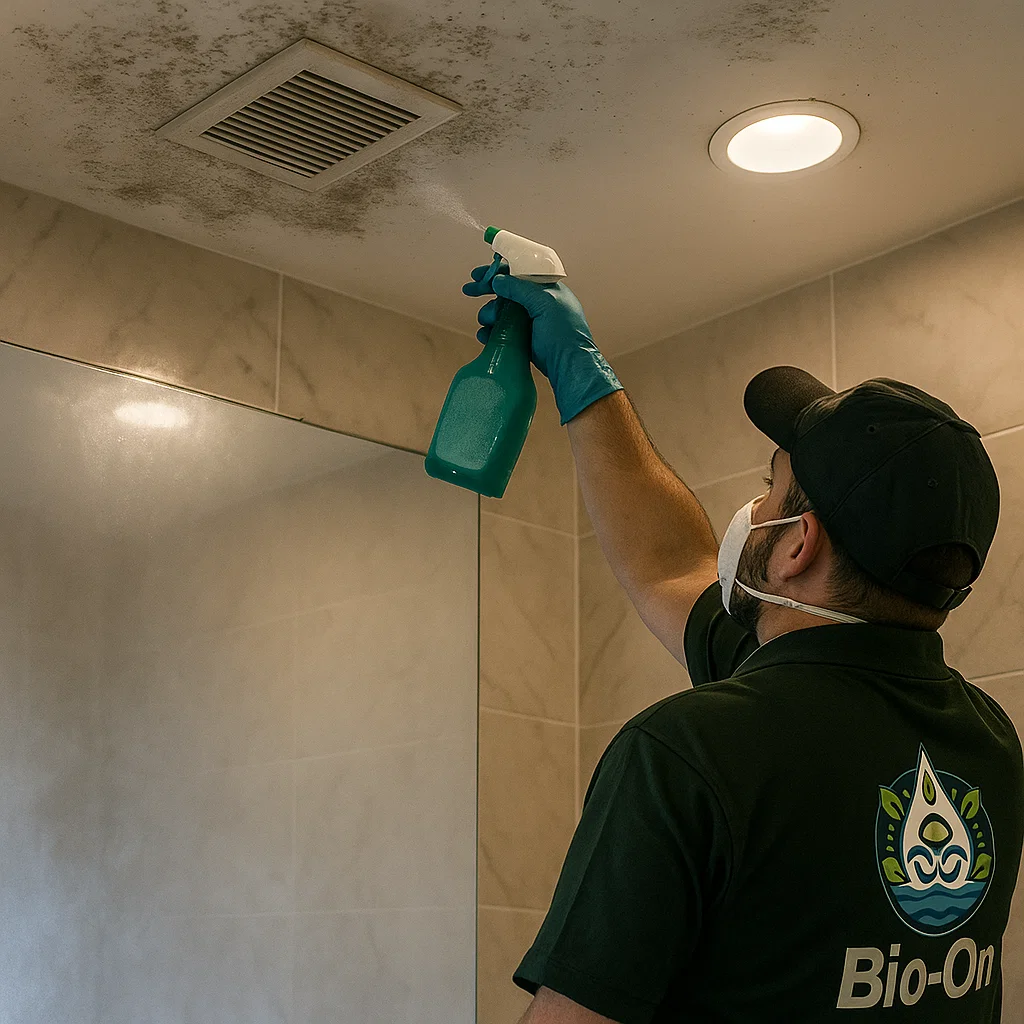 Mildew thrives in Dubai bathrooms—proper ventilation and early treatment are key to stopping it