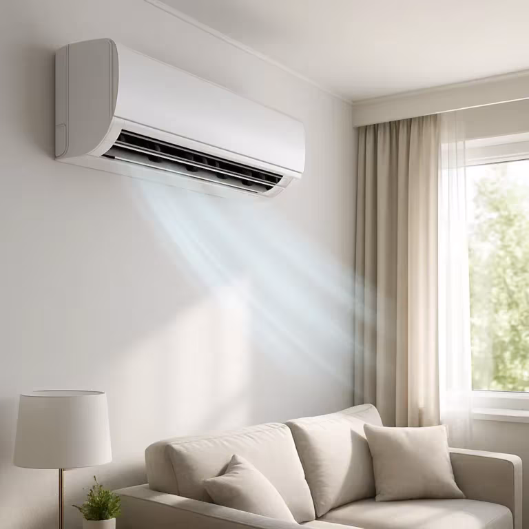 Fresh and clean air from an odor-free AC unit