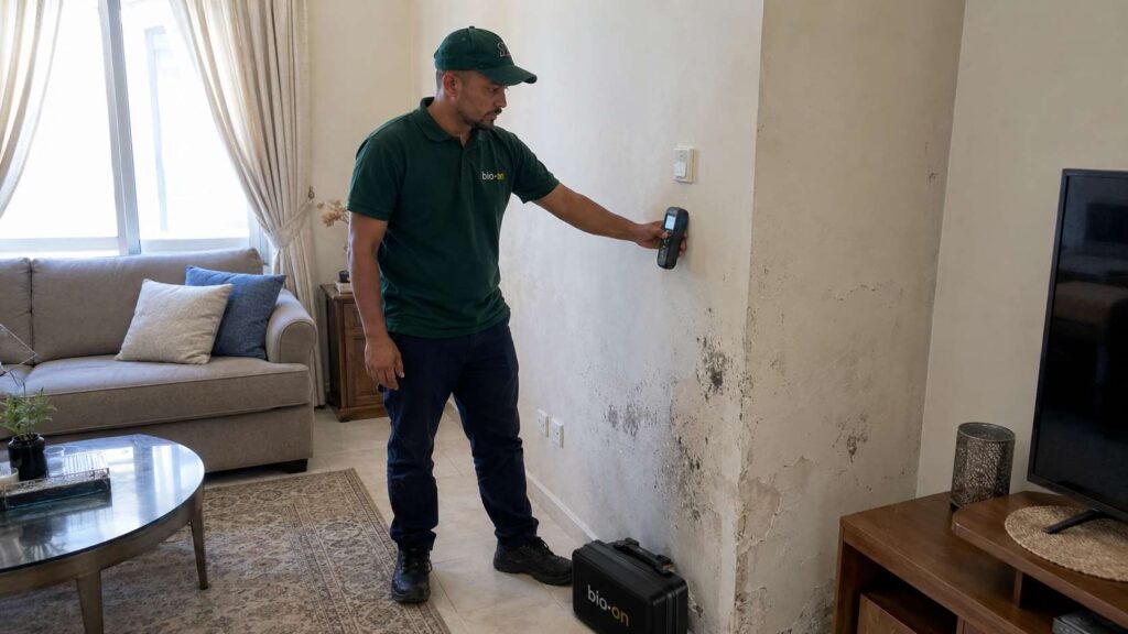 Bio on mold damage repair assessing the damage