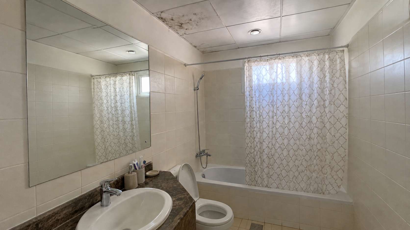Bathroom mold removal cannot wait until the mold spots are spreading farther