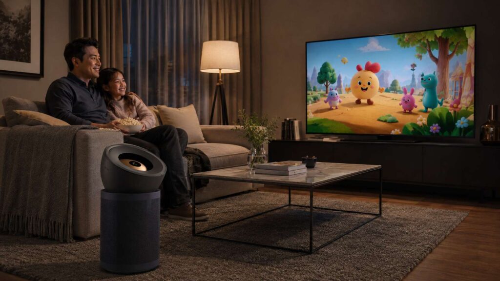 Dyson HEPA Big+Quiet Formaldehyde in a living room