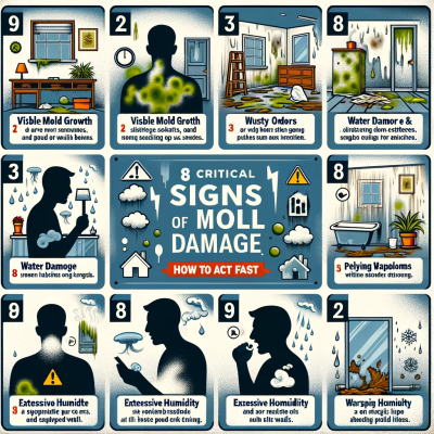 8 critical signs of mold damage