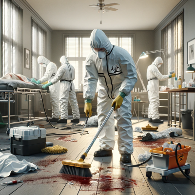 Cleaning after Homicides by Bio On